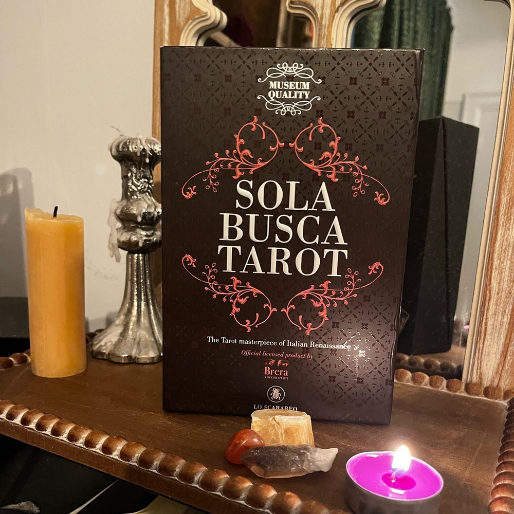 Sola Busca Tarot- Museum quality